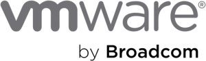 Logo VMware by Broadcom Diagonal Informática